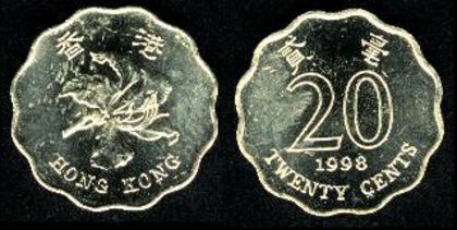 20 centi, Hong Kong, 1998, 212