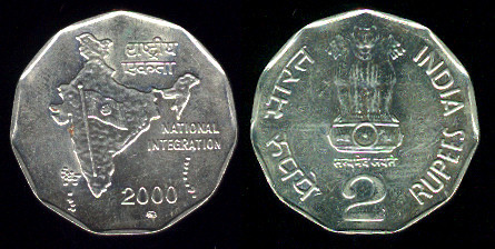 2 rupee, 2000, 419