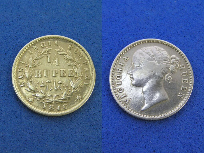 patrime rupie, India britanica