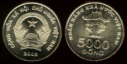5000 dong, 2003, 745