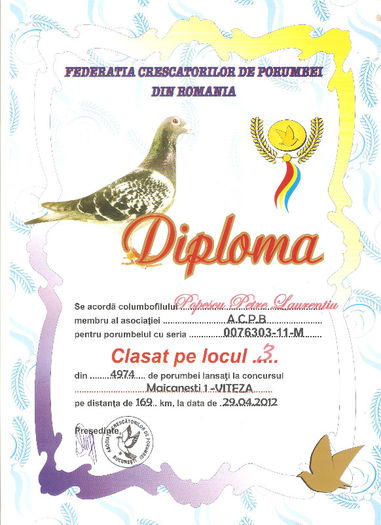 Loc 3 ACMB viteza - 3-Diplome