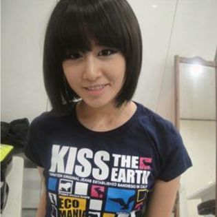 jiyeon short hair