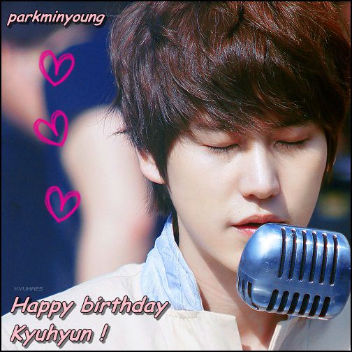 Happy birthday oppa ! :X