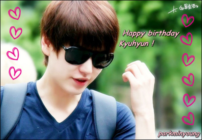 Happy birthday oppa ! :X