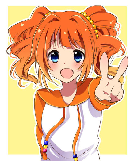 30 - Anime - Orange Hair