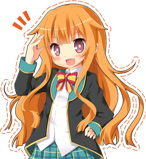 31 - Anime - Orange Hair