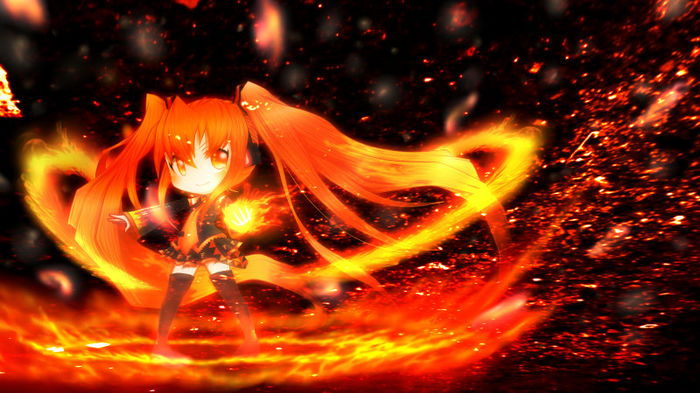 Hatsune.Miku.full.1394901 - Anime - Orange Hair