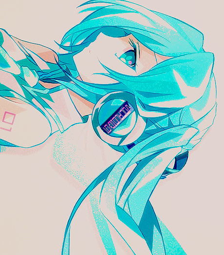 02 - Anime - Blue Hair