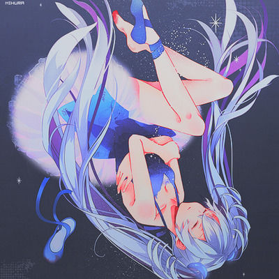 11 - Anime - Blue Hair