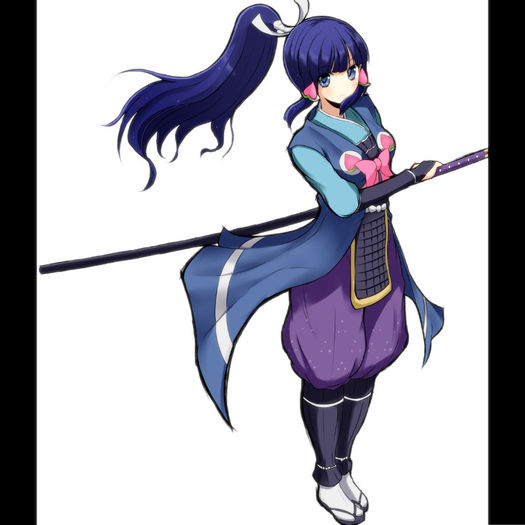 55 - Anime - Blue Hair