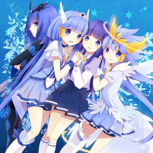 57 - Anime - Blue Hair
