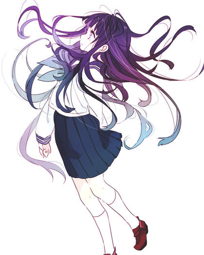 11 - Anime - Purple Hair