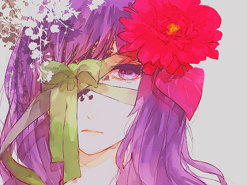 24 - Anime - Purple Hair
