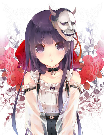tumblr_lz5bcybFXg1r274vko1_1280_large - Anime - Purple Hair