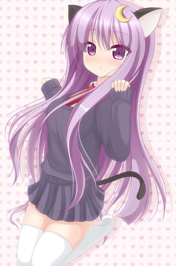 tumblr_m7h9kzsGjf1roeu8yo1_500_large - Anime - Purple Hair