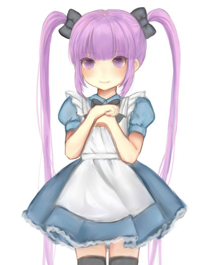 tumblr_m66yuxevhf1qliwg6o1_500_large - Anime - Purple Hair