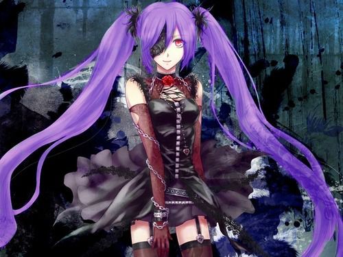 tumblr_mch8q10IqC1ryjk2go1_500_large - Anime - Purple Hair
