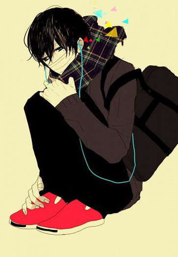 08 - Anime - Black Hair