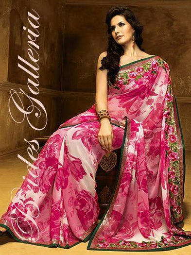 Bollywoods-Zarine-Khan-Dazzles-Brides-Galleria-Saree-Collection-2012-6 - ZARINE KHAN 1