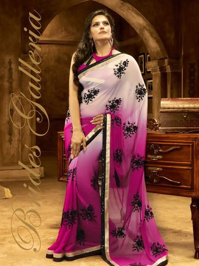 Bollywoods-Zarine-Khan-Dazzles-Brides-Galleria-Saree-Collection-2012-9 - ZARINE KHAN 1