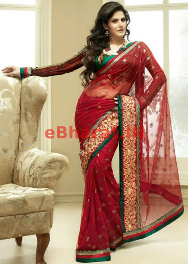 zarine-khan-saree-style-collections-teen-girls - ZARINE KHAN 1