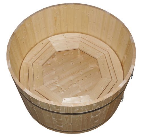 Bazin lemn ZADA - Hot Tub - Ciubar din lemn pentru baie - hottub