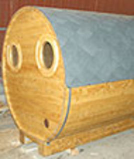 Sauna Barrel Orizontala 3 - SAUNA Barrel - sauna de exterior