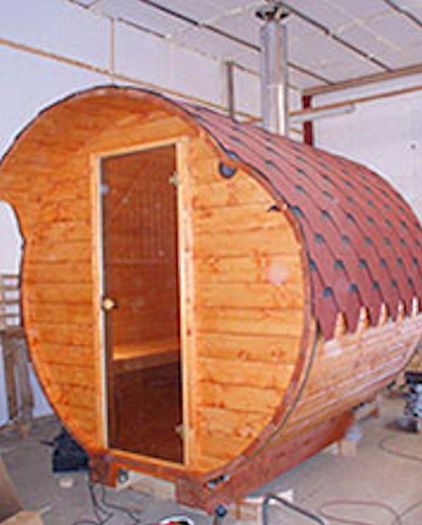 Sauna Barrel Orizontala 8