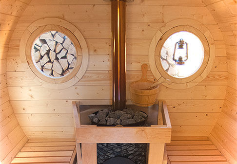 Sauna Barrel Orizontala 13
