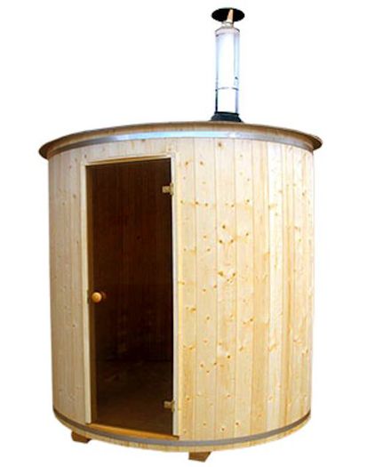 Sauna Barrel verticala 2