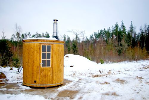 Sauna Barrel Verticala 3