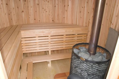 Sauna Barrel verticala - interior1
