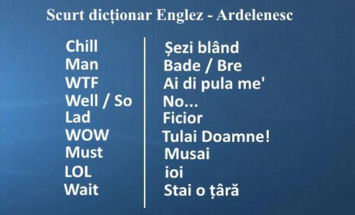 dictionar englez-ardelenesc - z BANCURI SI GLUME