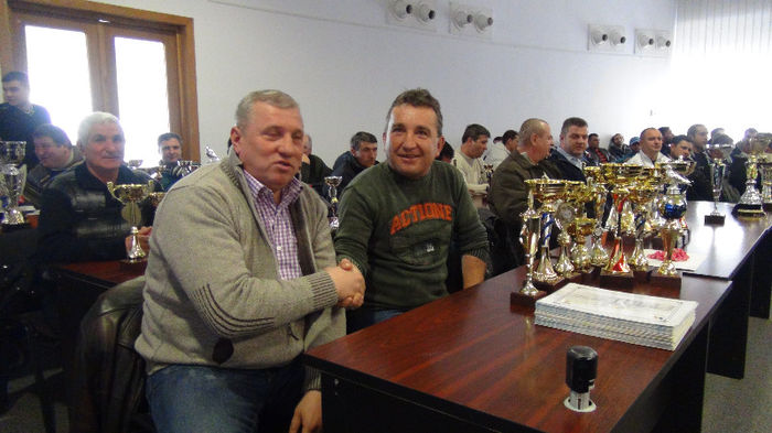 Domnul Simion Dorel alaturi de Nedelcu Gheorghe