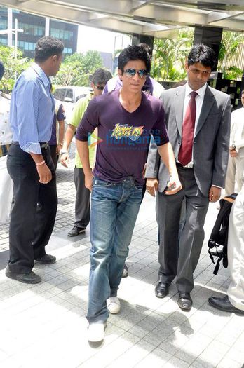  - Sharukh Khan snapped in his KKR