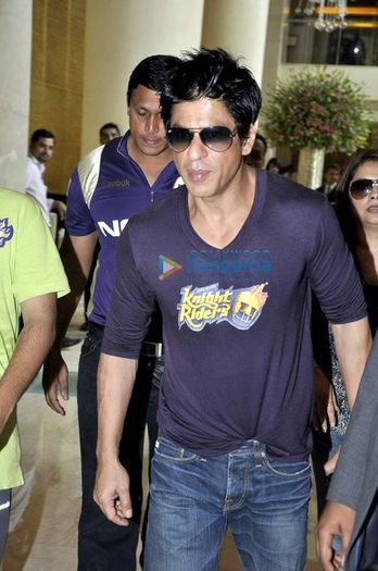 - Sharukh Khan snapped in his KKR