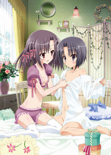 yande.re 236610 bottomless cleavage ebiten jpeg_artifacts lingerie noya_itsuki stockings thighhighs  - Ebiten