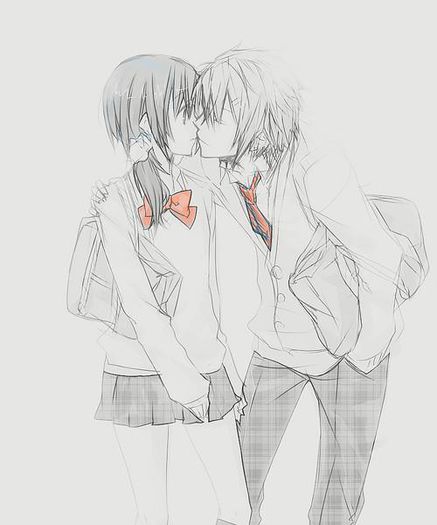 tumblr_mgdujlXeGf1rpmeqxo1_500 - Anime - Couple