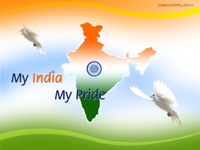 Drapelul si emblema Indiei - merapyaarindia