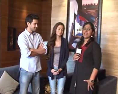 Sara Khan and Vikrant Massey from V the Serial 2013