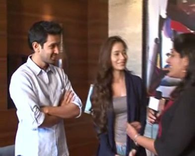 Sara Khan and Vikrant Massey from V the Serial 2013