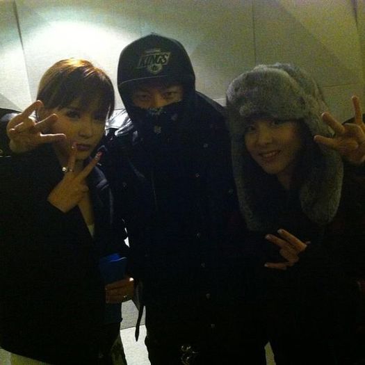 bom and dara with teddy park
