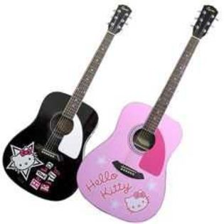 Chitara-Hello-Kitty - acesori HELLO KITY