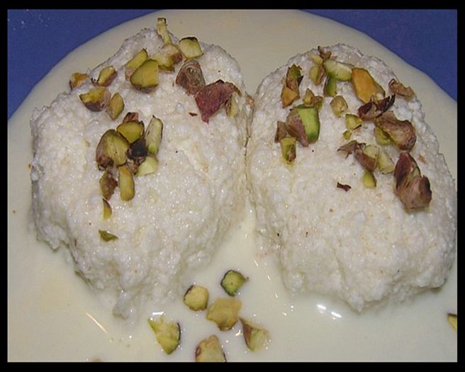 ●  Rasmali (Rasmalai) ● - x-Dulciuri Indiene