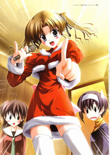 yande.re 12976 christmas ef_~a_fairytale_of_the_two~ hayama_mizuki miyamura_miyako nanao_naru shindo - Hayama Mizuki