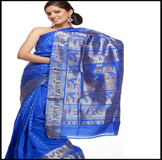 ●  Baluchari-Bengalul de Vest ● - x - Saree-uri dupa regiuni