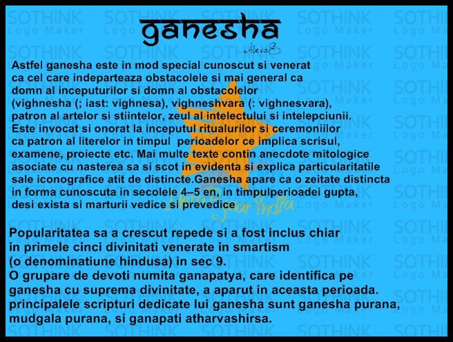 Ganesha - Zeitati Hinduse-Povestea Lor