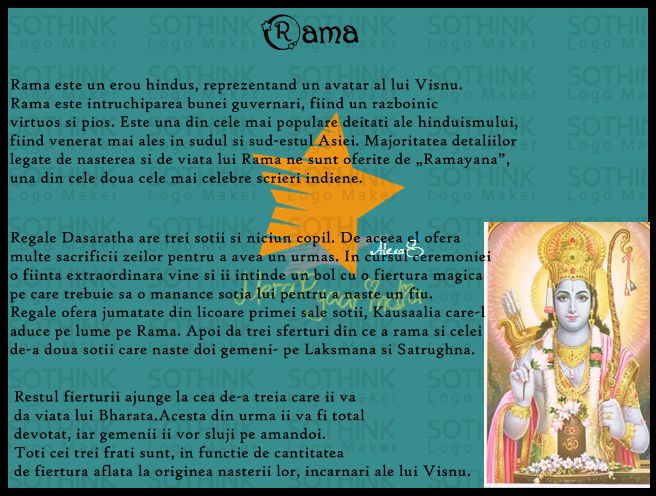 Ram-Rama-Zeul credintei - Zeitati Hinduse-Povestea Lor