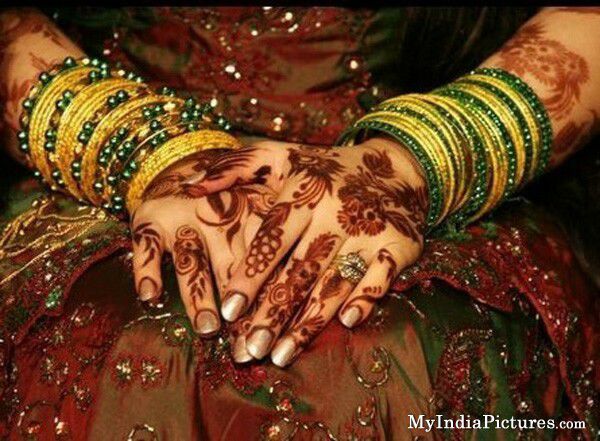 Indian Bride Heena, Marwari Dulhan Mehndi Designs