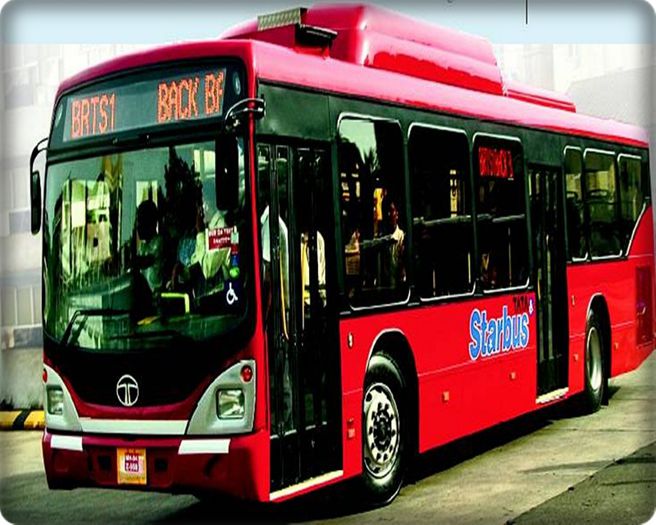 ● Bus Rapid Transit System (BRTS) ● - x - Mijloace de transport